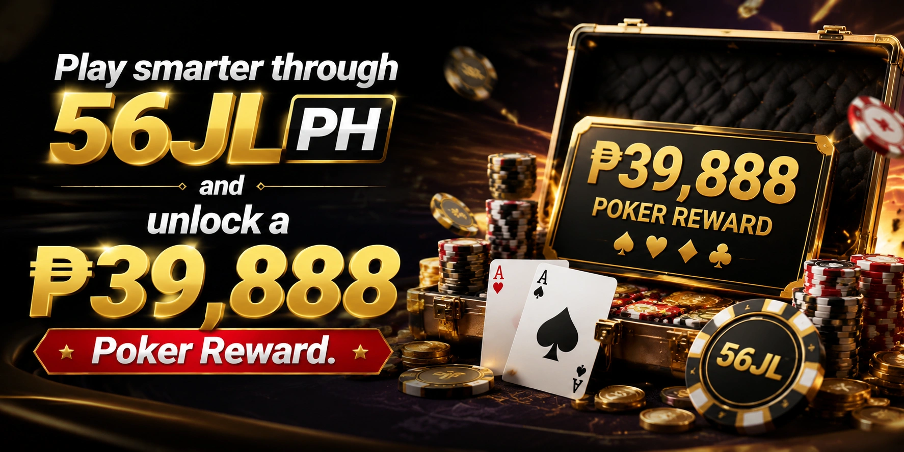 Poker guide visual with cards and table layout