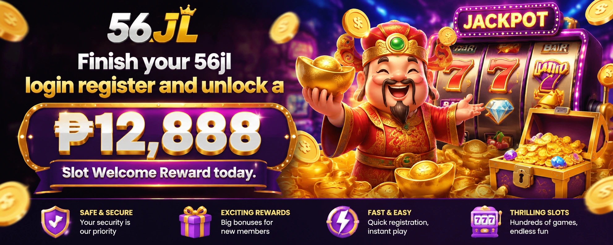 Colorful slot reels with modern bonus symbols